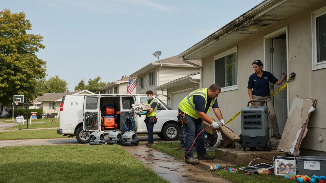 Water Damage Restoration in Liberty Mills, IN near me